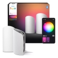 Philips - Komplekt 2x LED RGBW hämardatav projektivalgusti Hue PLAY LED/20W/230V 2000–6500K valge