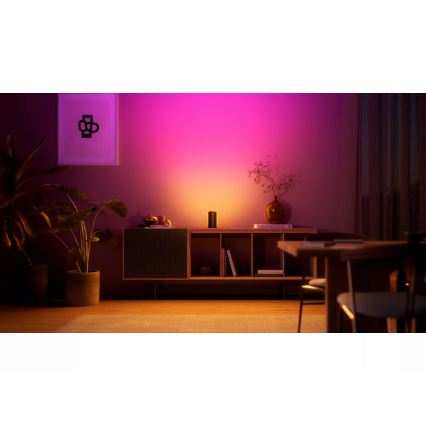 Philips - komplekt 2× hämardatavat LED RGBW projektivalgustit Hue PLAY LED/20W/230V 2000–6500K must