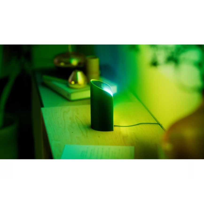 Philips - komplekt 2× hämardatavat LED RGBW projektivalgustit Hue PLAY LED/20W/230V 2000–6500K must