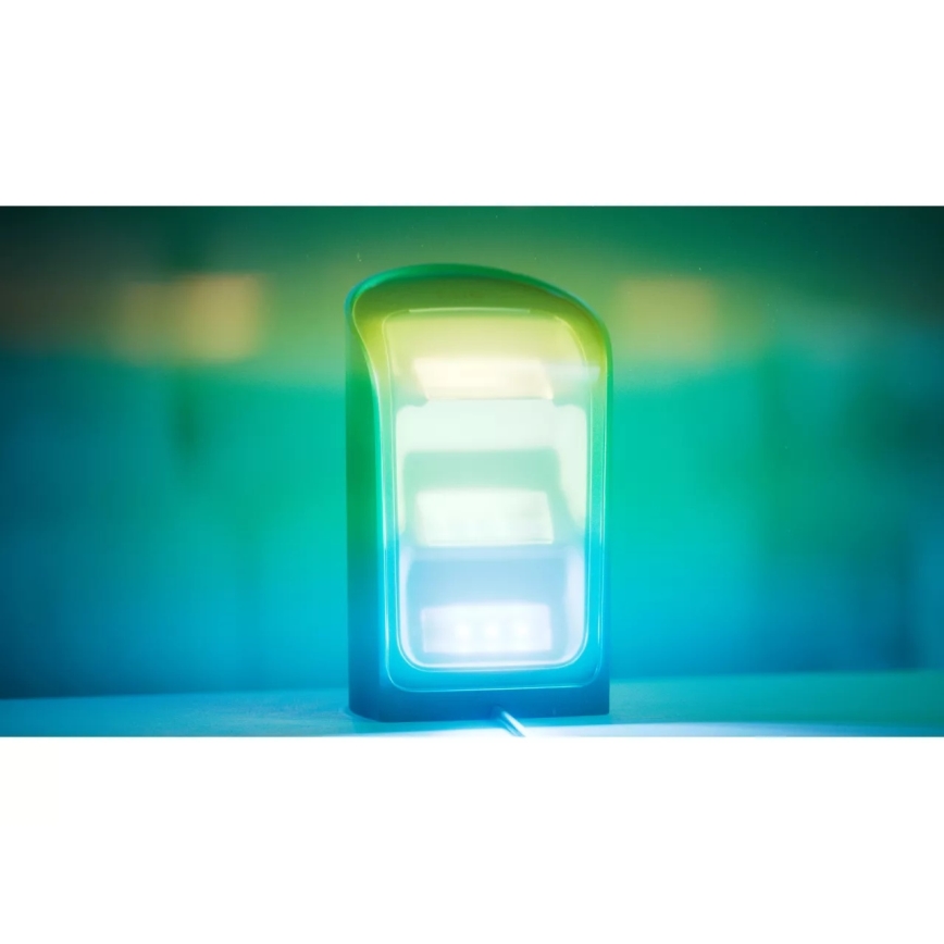 Philips - komplekt 2× hämardatavat LED RGBW projektivalgustit Hue PLAY Wall Washer LED/20W/230V 2000–6500K must