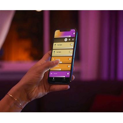 Philips - komplekt 2× hämardatavat LED RGBW projektivalgustit Hue PLAY Wall Washer LED/20W/230V 2000–6500K must