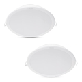 Philips - KOMPLEKT 2x LED Süvistatav valgusti MESON LED/23,5W/230V 4000K