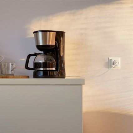Philips - komplekt 2× SCHUKO nutipistik 2300 W + Wi-Fi võimsusmõõtur
