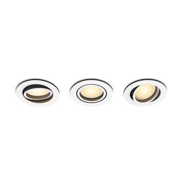 Philips - KOMPLEKT 3x LED Hämardatav süvistatav valgusti Hue MILLISKIN 1xGU10/4,2W/230 2200-6500K