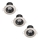 Philips - KOMPLEKT 3x LED Hämardatav vannitoa süvistatav valgusti ABROSA LED/9W/230V IP44