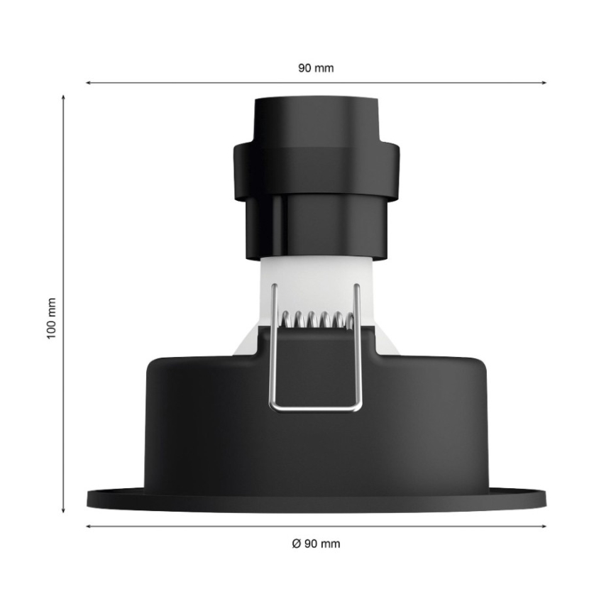 Philips - KOMPLEKT 3x LED RGB Hämardatav süvistatav valgusti Hue CENTURA 1xGU10/5,7W/230V 2000-6500K