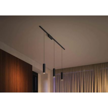 Philips - KOMPLEKT 3x LED RGBW Hämardatav ripplühter rööbassüsteemile Hue PERIFO LED/15,6W/230V 2000-6500K