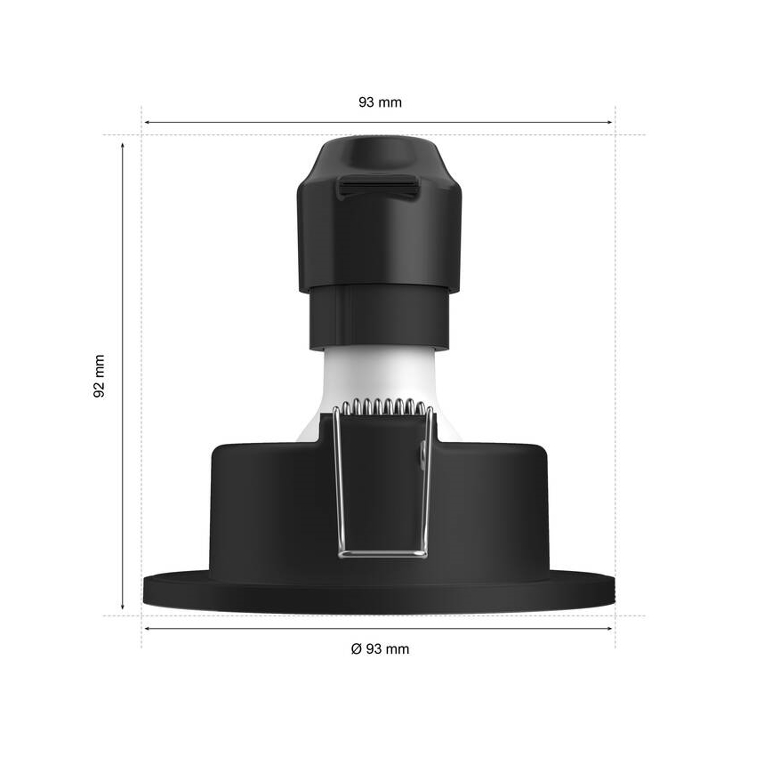 Philips -Komplekt 3x LED RGBW Hämardatav süvistatav valgusti vannituppa Hue XAMENTO 1xGU10/5,7W/230V 2200-6500K IP44