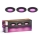 Philips - Komplekt 3x LED RGBW hämardatav vannitoa sissepaigaldatav laevalgusti Hue SLIM LED/8,3W/230V 1000-20000K must P44