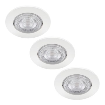 Philips - KOMPLEKT 3x LED Süvistatav valgusti TARAGON LED/4,5W/230V 2700K