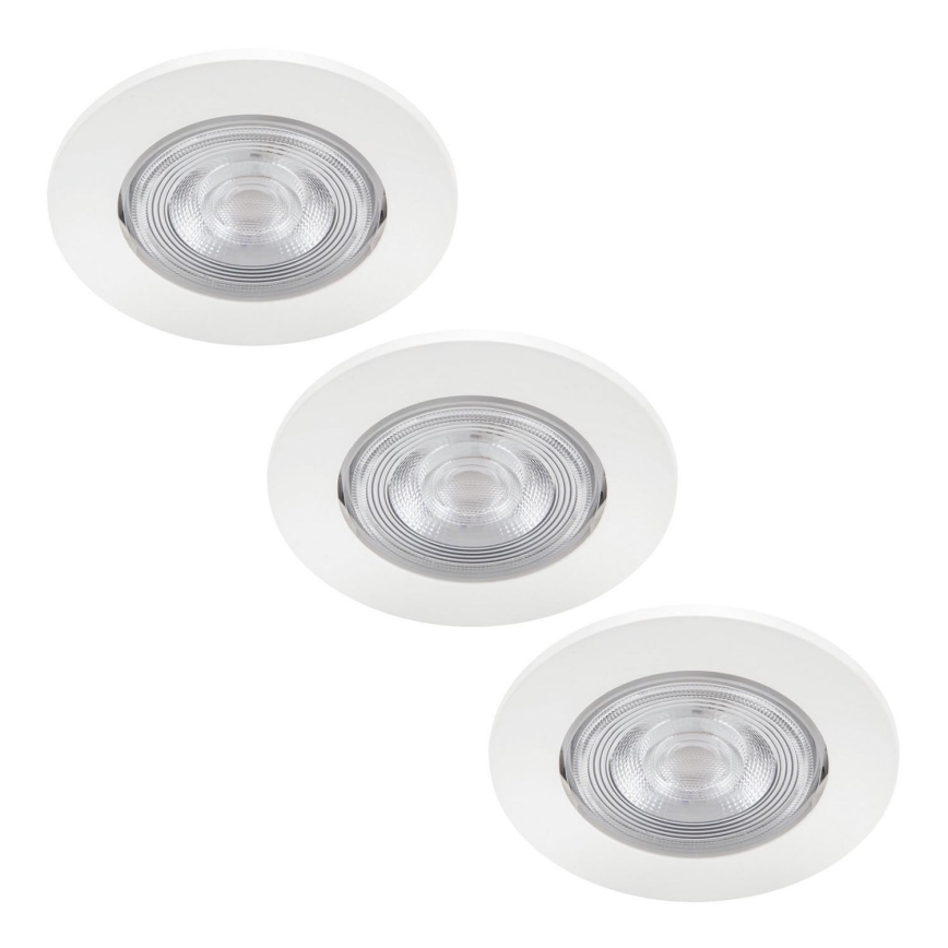 Philips - KOMPLEKT 3x LED Süvistatav valgusti TARAGON LED/4,5W/230V 2700K