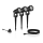 Philips - KOMPLEKT 3x LED Väli kohtvalgusti CASPER LED/1,5W/24/230V IP44