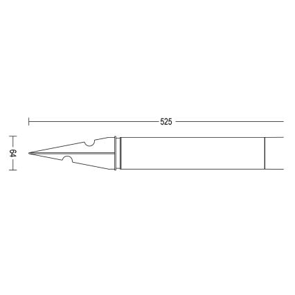 Philips - KOMPLEKT 3x LED Välivalgusti PUREX LED/1,5W/24/230V IP44