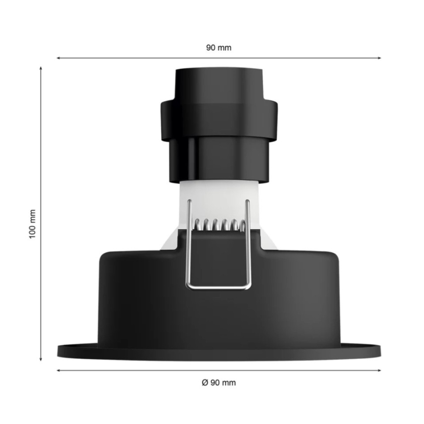 Philips - KOMPLEKT 3x LED Hämardatav süvistatav valgusti Hue MILLISKIN 1xGU10/4,2W/230 2200-6500K