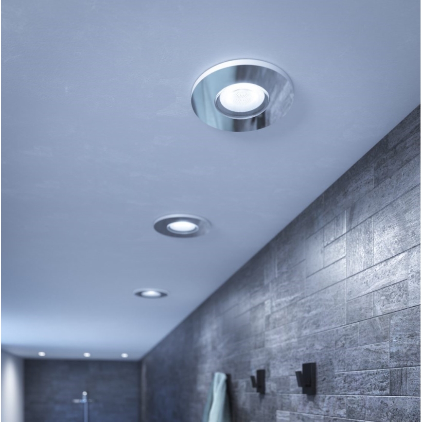 Philips - KOMPLEKT 3x LED Hämardatav süvistatav valgusti vannituppa Hue ADORE BATHROOM 1xGU10/4,2W/230V 2200-6500K IP44