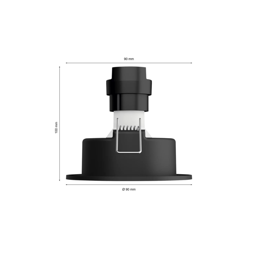 Philips - KOMPLEKT 3xLED RGBW Hämardatav süvistatav valgusti Hue CENTURA 1xGU10/4,2W/230V 2000-6500K