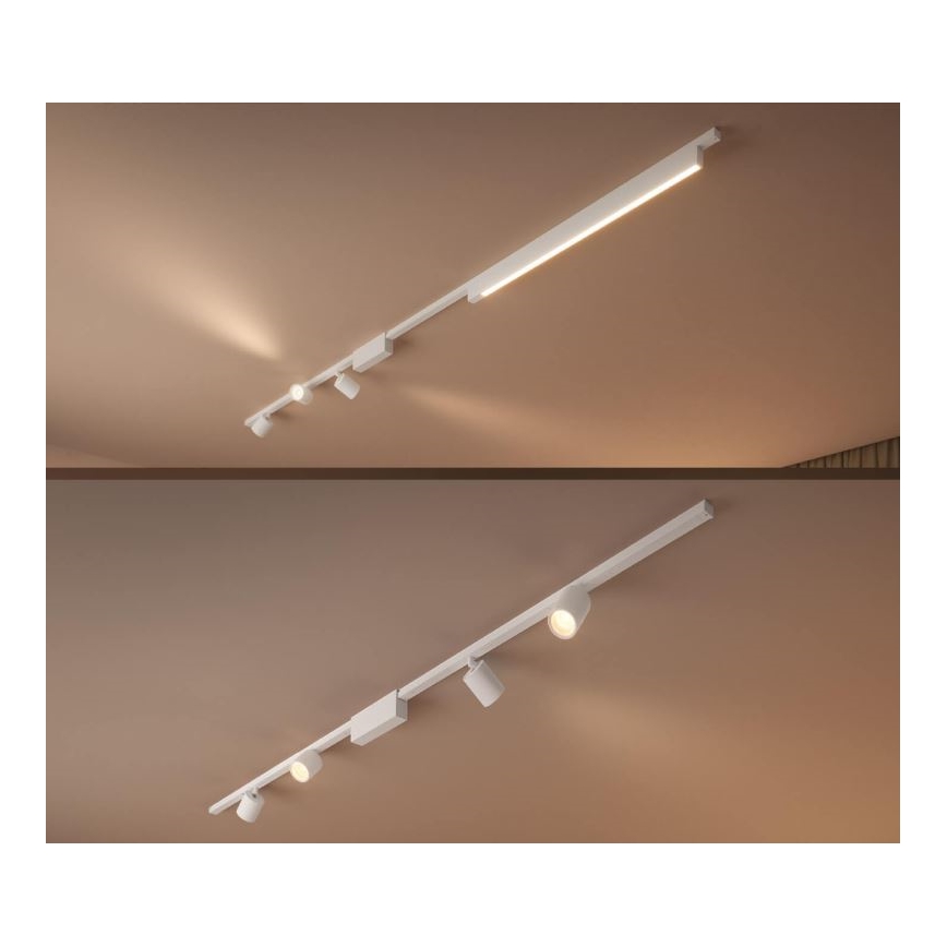 Philips  - SET 4xLED RGB Hämardatav kohtvalgusti rööbassüsteemile Hue PERIFO LED RGB/20,8W/230V 2000-6500K