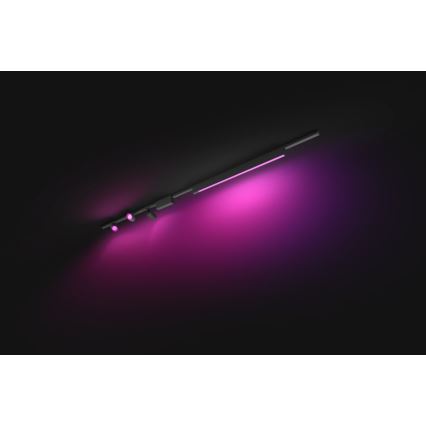 Philips - KOMPLEKT 4x LED RGB Hämardatav valgusti rööbassüsteemile Hue PERIFO LED RGB/44,6W/230V 2000-6500K