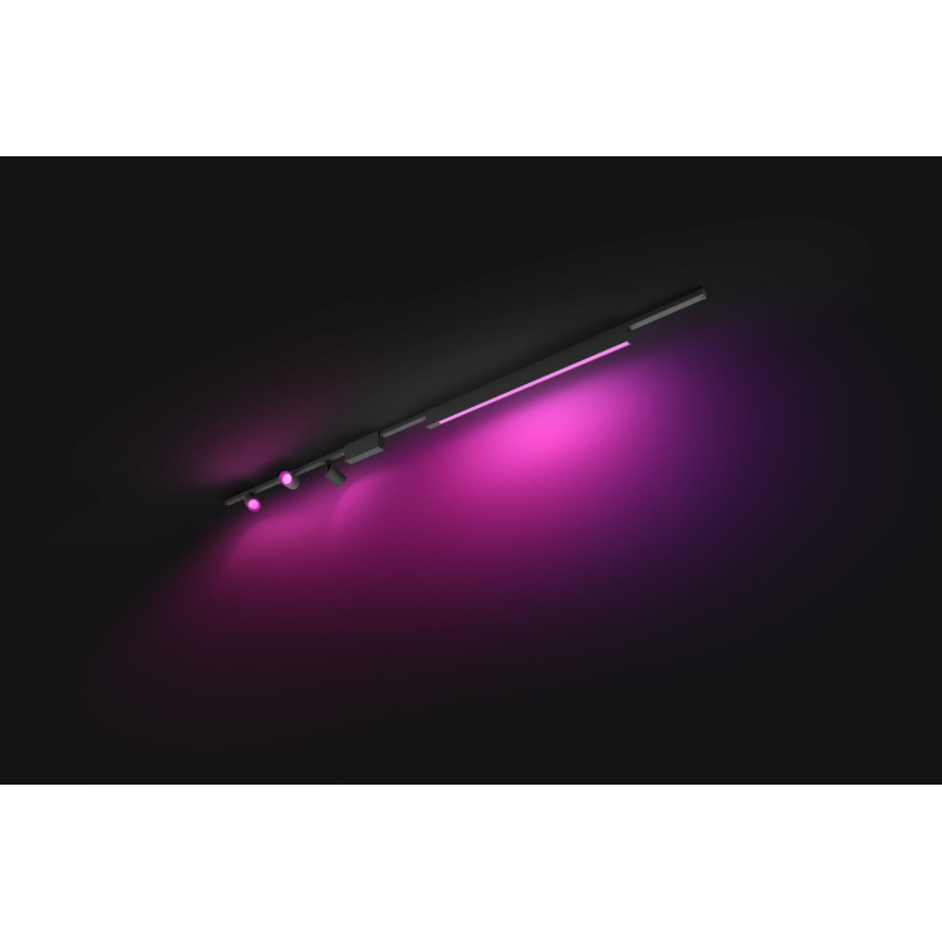 Philips - KOMPLEKT 4x LED RGB Hämardatav valgusti rööbassüsteemile Hue PERIFO LED RGB/44,6W/230V 2000-6500K