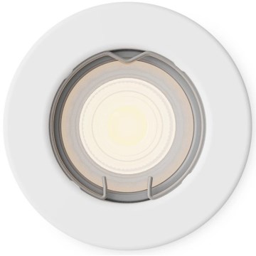 Philips - laesse paigaldatav valgusti PERIDOT 1xGU10/7W/230V valge