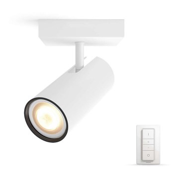 Philips - LED Hämardatav kohtvalgusti Hue BURATTO 1xGU10/5,5W + pult