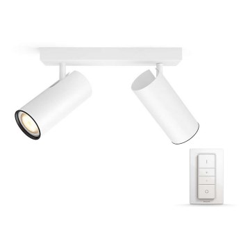 Philips - LED Hämardatav kohtvalgusti Hue BURATTO 2xGU10/5,5W