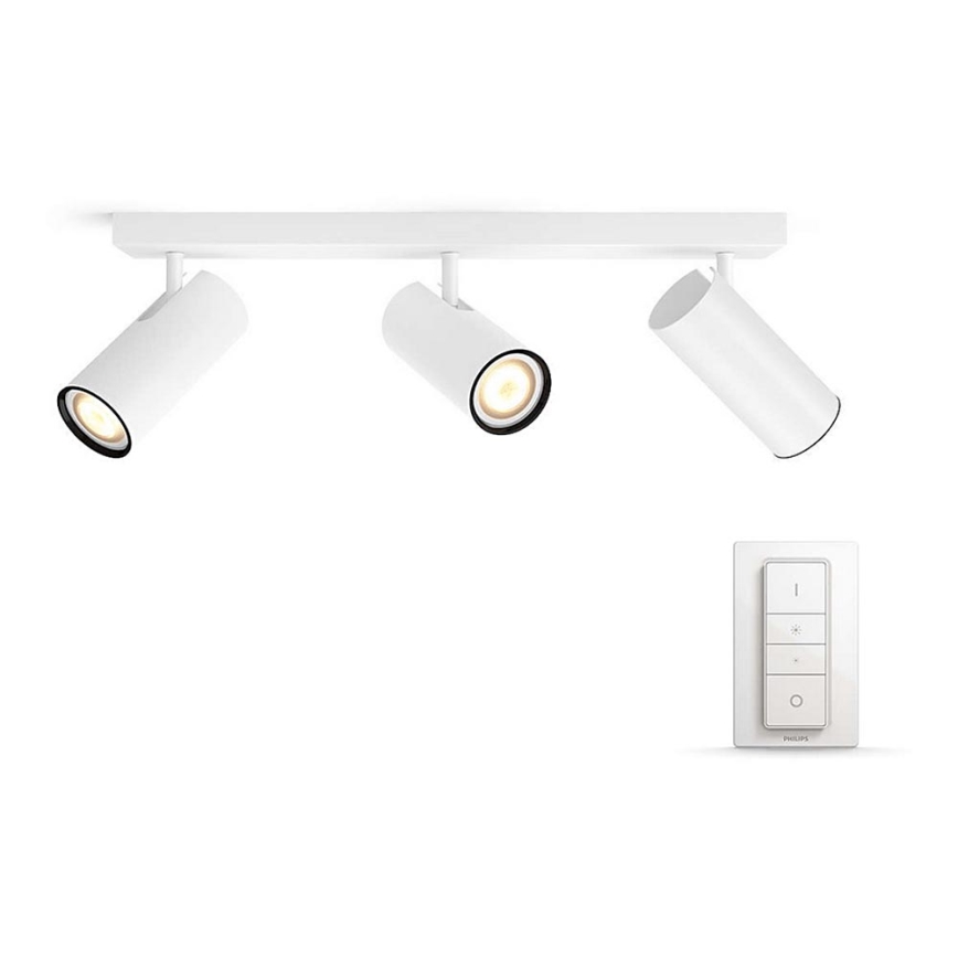Philips - LED Hämardatav kohtvalgusti Hue BURATTO 3xGU10/5,5W