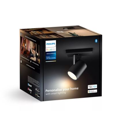 Philips - LED Hämardatav kohtvalgusti Hue RUNNER 1xGU10/4,2W/230V 2200-6500K must
