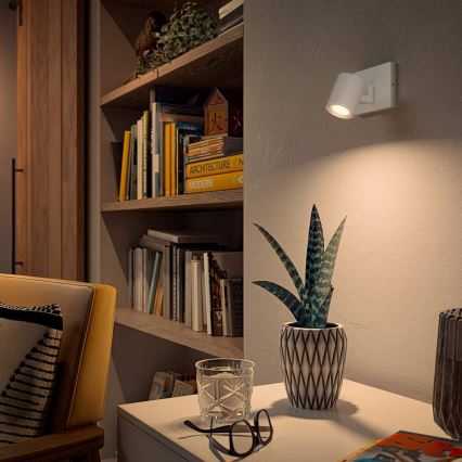 Philips - LED Hämardatav kohtvalgusti Hue RUNNER 1xGU10/4,2W/230V 2200-6500K + kaugjuhtimispult valge