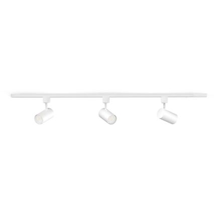 Philips - LED RGBW hämardatav suunav valgusti liistvalgustussüsteemis EASYLINK HUE 3xGU10/4,7W/230V 2200-6500K 1m valge