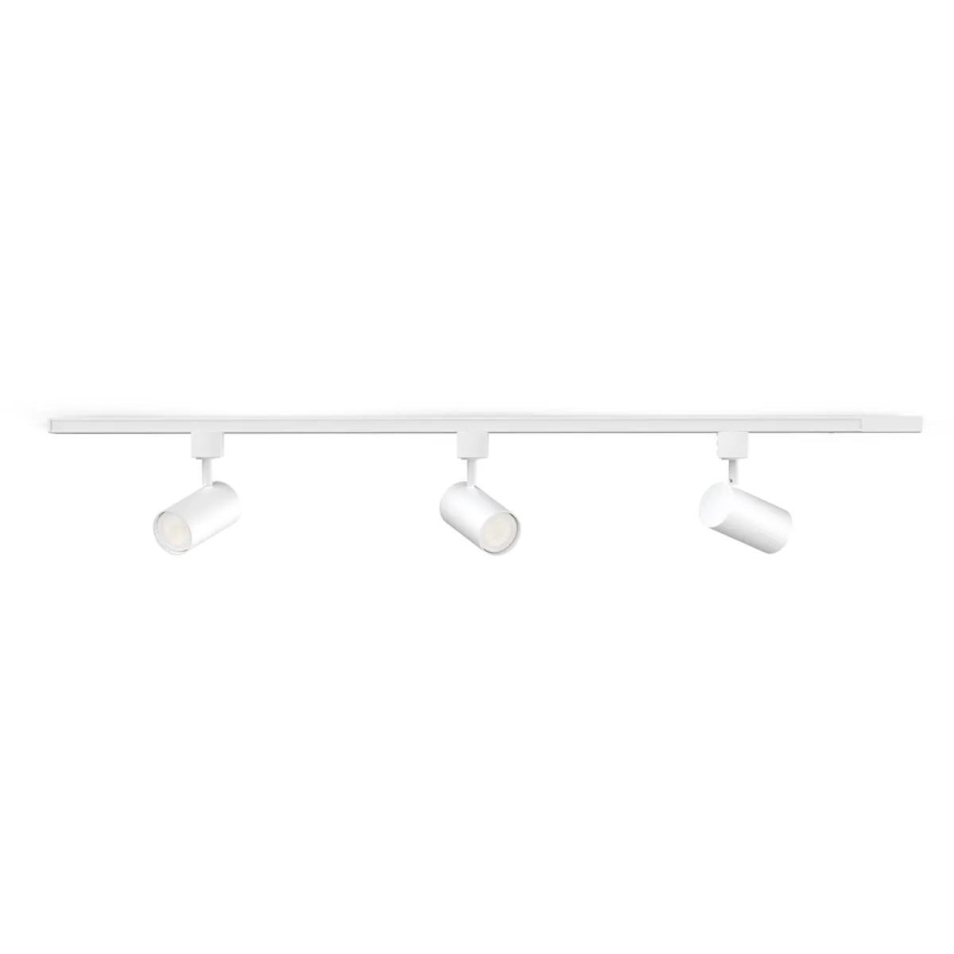 Philips - LED RGBW hämardatav suunav valgusti liistvalgustussüsteemis EASYLINK HUE 3xGU10/4,7W/230V 2200-6500K 1m valge