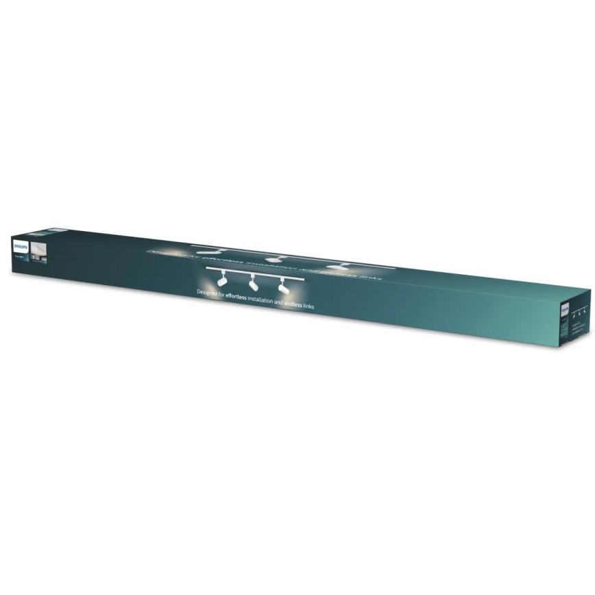 Philips - LED RGBW hämardatav suunav valgusti liistvalgustussüsteemis EASYLINK HUE 3xGU10/4,7W/230V 2200-6500K 1m valge