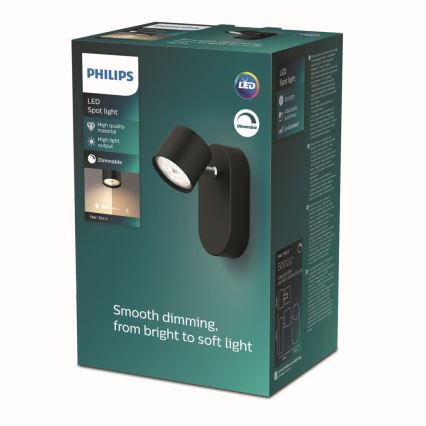 Philips - LED Hämardatav kohtvalgusti seinale LED/4,5W/230V