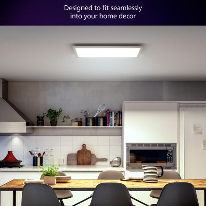 Philips - hämardatav LED-laelamp Hue AURELLE LED/39W/230V 2200-6500K 60x60 cm valge