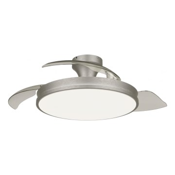 Philips - LED hämardatav laelamp ventilaatoriga ATLAS LED/35W/230V mattkroom + kaugjuhtimispult