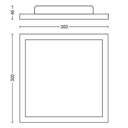 Philips - LED Hämardatav laevalgusti Hue AURELLE LED/19W/230V 2200-6500K + Pult