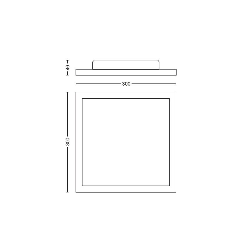 Philips - LED Hämardatav laevalgusti Hue AURELLE LED/19W/230V 2200-6500K + Pult