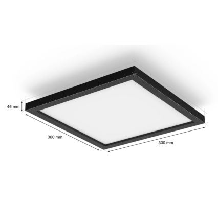 Philips - LED Hämardatav laevalgusti Hue AURELLE LED/19W/230V + kaugjuhtimispult