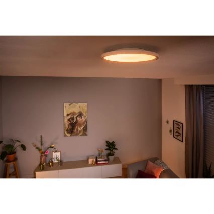 Philips - LED hämardatav laelamp Hue AURELLE LED/21W/230V 2200-6500K läbimõõt 39,5 cm valge
