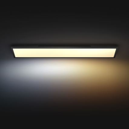 Philips - LED Hämardatav laevalgusti Hue AURELLE LED/39W/230V 2200-6500K 120x30 cm must