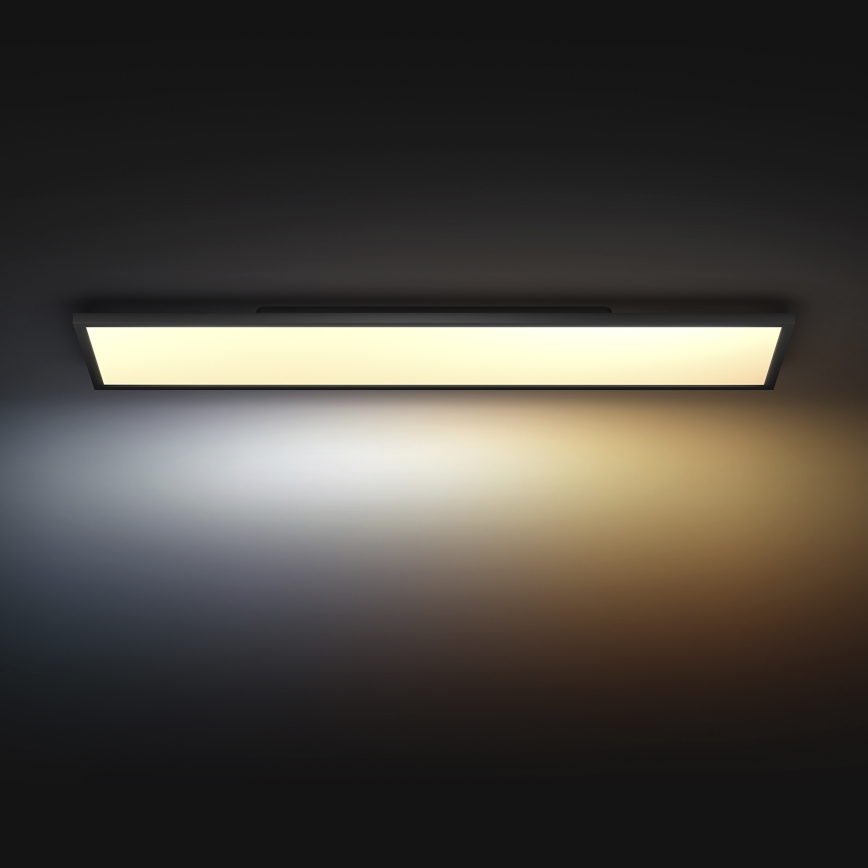Philips - LED Hämardatav laevalgusti Hue AURELLE LED/39W/230V 2200-6500K 120x30 cm must