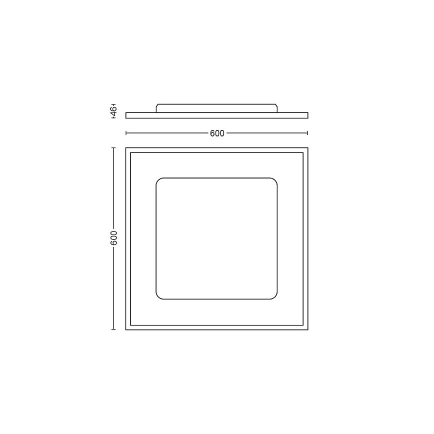 Philips - LED Hämardatav laevalgusti Hue LED/39W/230V 2200-6500K + kaugjuhtimispult