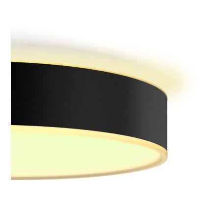 Philips - Hue LED hämardatav laelamp LED/33,5W/230V 2200-6500K läbimõõt 425 mm must + kaugjuhtimispult