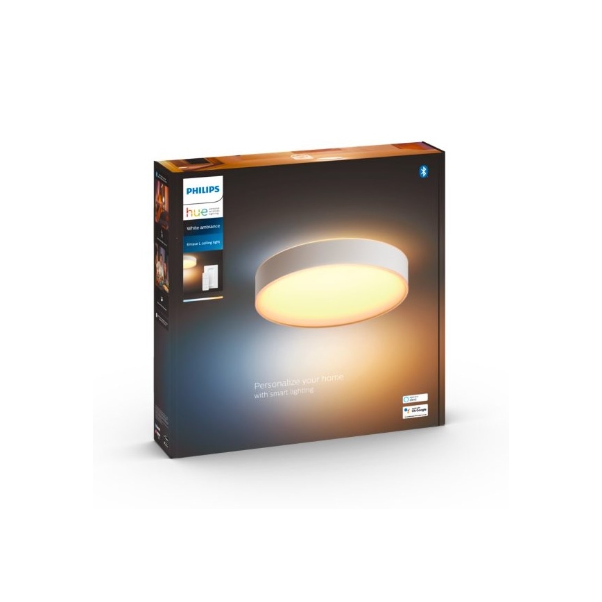 Philips - LED Hämardatav laevalgusti Hue LED/33,5W/230V 2200-6500K d. 425 mm valge + kaugjuhtimispult