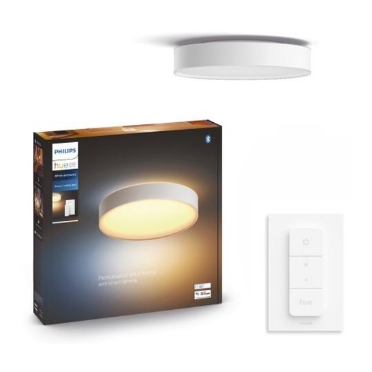 Philips - LED Hämardatav laevalgusti Hue LED/33,5W/230V 2200-6500K d. 425 mm valge + kaugjuhtimispult