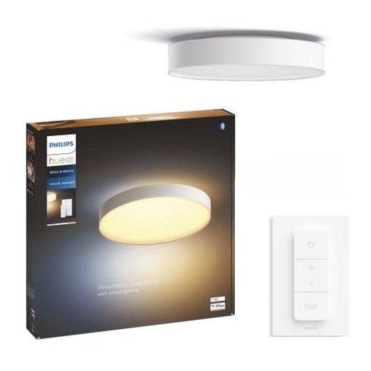 Philips - LED Hämardatav laevalgusti Hue LED/48W/230V 2200-6500K d. 551 mm valge + kaugjuhtimispult