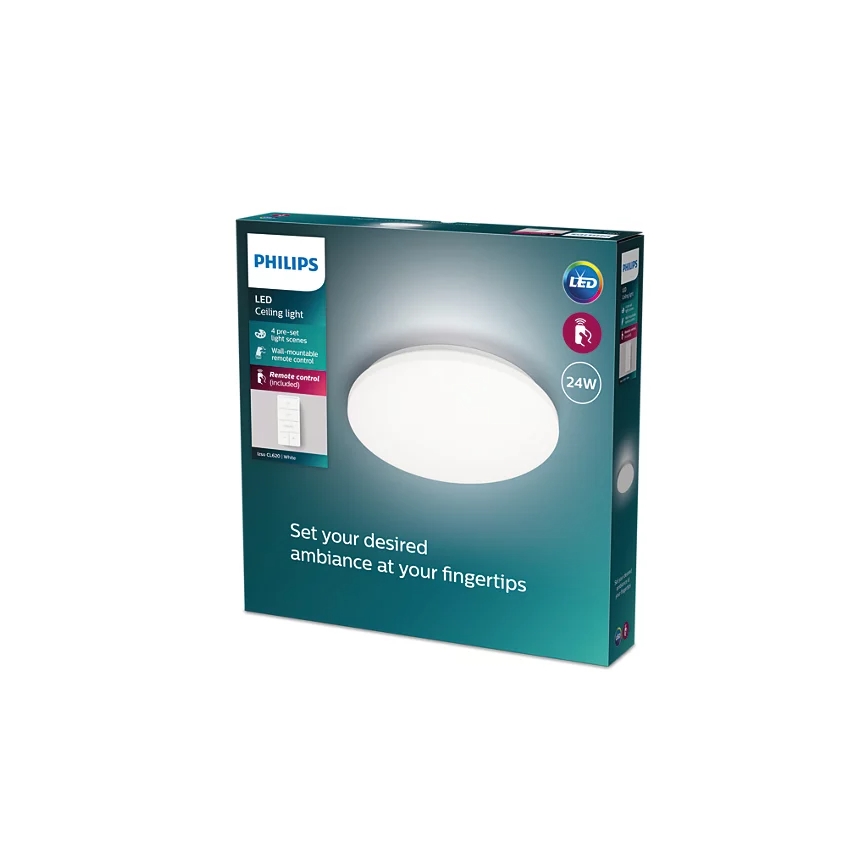 Philips - LED Hämardatav laevalgusti LED/24W/230V 2700-6500K + kaugjuhtimispult