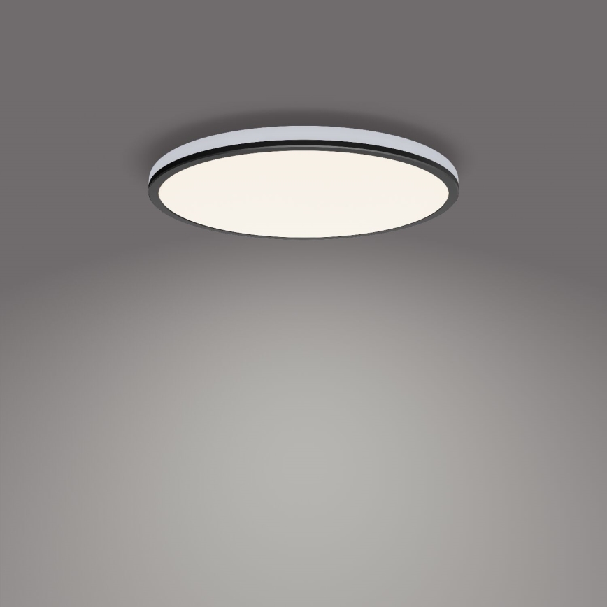 Philips - LED Hämardatav laevalgusti SCENE SWITCH LED/18W/230V d. 30 cm 4000K must