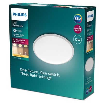 Philips - LED Hämardatav laevalgusti SCENE SWITCH LED/12W/230V