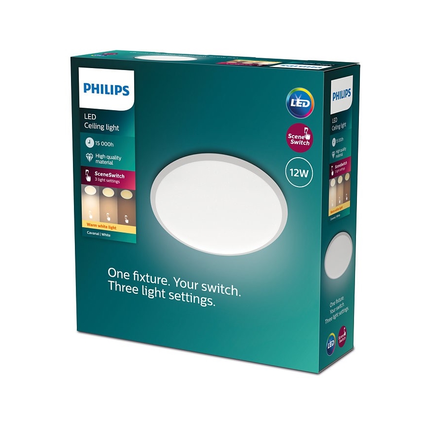 Philips - LED Hämardatav laevalgusti SCENE SWITCH LED/12W/230V